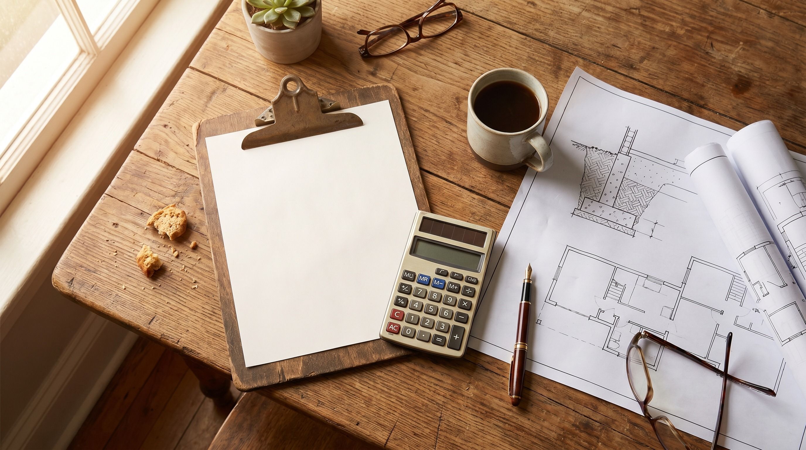Tennessee homeowner reviewing crawl space encapsulation cost paperwork